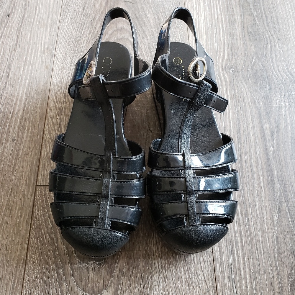 Nature Breeze chunky jelly sandals